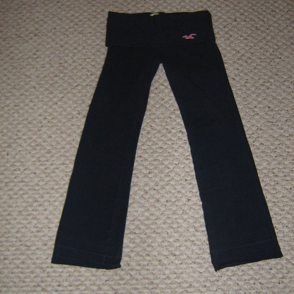 y2k hollister fold over leggings